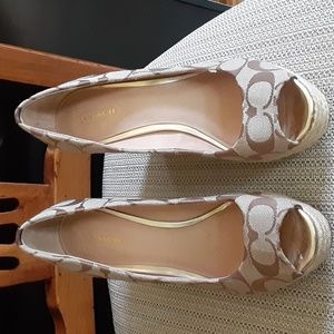 Coach Wedge Heels